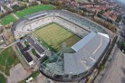 Stadion Górnika Zabrze z perspektywy drona